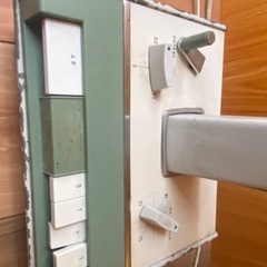 三菱扇風機　昇降扇　R-30-W2型オリーブ羽根30㎝昭和レトロ...