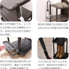 シューズラック5段 組立式 の画像