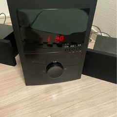 【お譲り先決定】ELECOM製シアタースピーカーシステムの画像