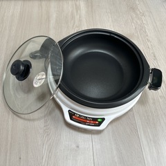 新品 未使用 6.5cm深底鍋 グリルパン 27cmの画像