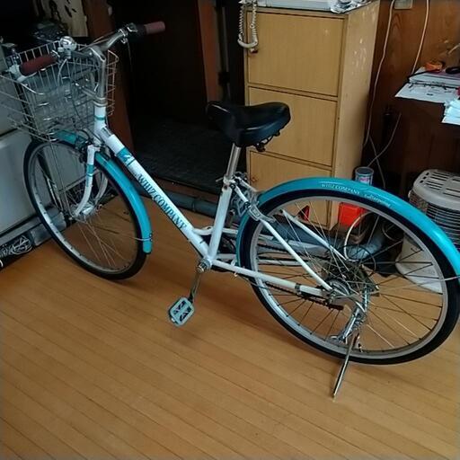 スーパーセール タイムセール 時間 シティサイクル26インチ6段変速オートライト付 北千住の (やす) 自転車本体