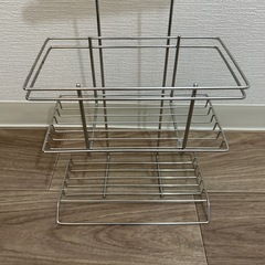 ニトリ シャワーラック シャワーホルダー ステンレス 2段の画像