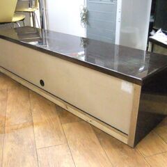 ニトリ ローボード パリエ 170TV テレビ台 170cm ブラウン NITORI 収納 家具 札幌市 厚別区の画像