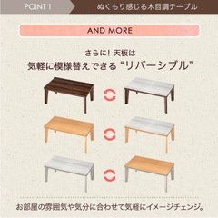 【値下げしました】こたつの画像