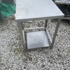 炊飯台車ステンレス　セット台同時投稿の画像