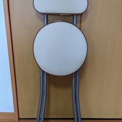 折りたたみイスの画像