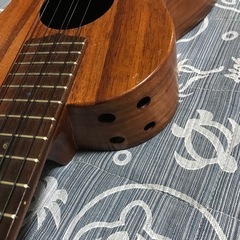 激レア G-String コア 6弦テナーウクレレ カスタム セミハードケース付の画像