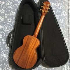 激レア G-String コア 6弦テナーウクレレ カスタム セミハードケース付の画像