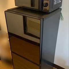 【目黒区】TWINBIRD（ツインバード）　電子レンジ・冷蔵庫セット