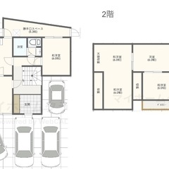 ☆広々146m2戸建て！駐車場4台！敷金礼金ゼロ！☆