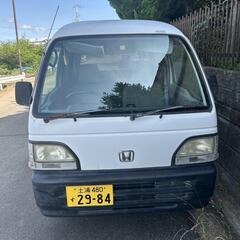 アクティ 中古車 車検切れ 109615万キロ マニュアル車 マフラー亀裂有り ホンダ 白 の画像