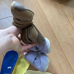イフミー　IFME スニーカー　14.0cm アシックス　スニーカー 14.5cm 左靴べら無しの画像