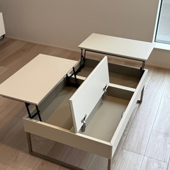 BoConcept Chiva ローテーブル コーヒーテーブル ホワイトの画像