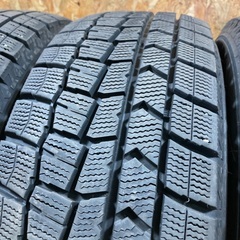 A4757 195/65R15 ダンロップ　ウィンターマックス02 4本SET 21年製　溝あり　プリウス等にの画像