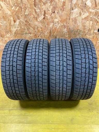 A4757 195/65R15 ダンロップ　ウィンターマックス02 4本SET 21年製　溝あり　プリウス等に