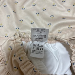 バースデイ　テータテート　セパレート水着　スイムウェア　80 美品の画像