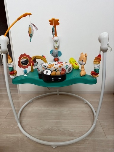 美品！フィッシャープライス(fisher price)  ゆかいなレインボーフォレストジャンパルー