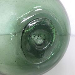 ガラス 浮き球 直径約30cm 漁具 ガラス製 浮玉 オブジェ 硝子製 置物 インテリア 札幌市 屯田店の画像