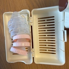 桶谷式直接授乳訓練用 母乳相談室 哺乳びん combi除菌じょーずセットの画像
