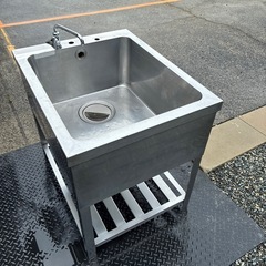 一層ステンレスシンク（水栓付き）
