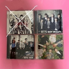 【BTS】防弾少年団CD×3　DVD1枚