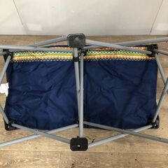 Coleman コールマン ファンチェアダブル 2000013117 フェスウェーブ グリーン 70kg×2 キャンプ アウトドア 椅子 2人掛け 25f菊の画像