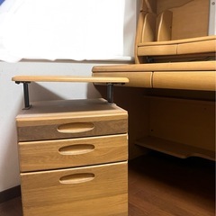 くろがね工作所 学習机 品番:HDS-246 木材　の画像