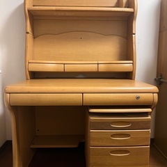 くろがね工作所 学習机 品番:HDS-246 木材　の画像