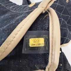 レア品 CHANEL デニム ハンドバッグの画像