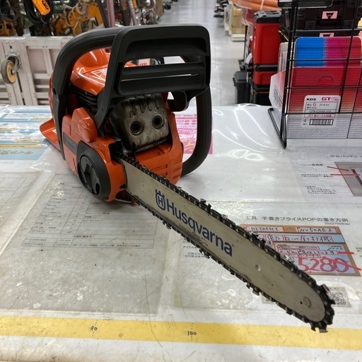 【中古】【動作OK】【店頭引取限定】Hasqvarna ハスクバーナ チェーンソー 135e 22,000円（税込）