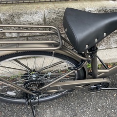 🔶新車🔶　TURBO LIGHT/ターボライト　27.5インチ　155㎝～　SHIMANO/外装6段変速　LEDオートライト　ローラーブレーキ　アルミフレーム　点検調整永久無料✨　西宮　自転車　ファッションサイクル　ママチャリ　塩野自転車　SHIONOの画像
