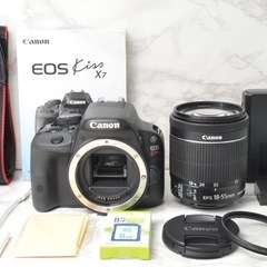 ショット数1715枚！スマホ転送セット☆Canon Kiss X７☆動画撮影も！ スマホ転送セット☆Canon Kiss X7☆動画撮影もお勧めの一眼レフ