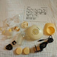 値下げ　medela　搾乳機　電動　おまけつきの画像