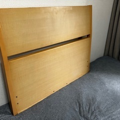 【0円 お譲りします】 シングルベッド 収納引き出し付きの画像