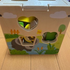 木製　型はめおもちゃ　形の画像