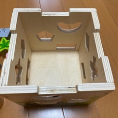 木製　型はめおもちゃ　形の画像