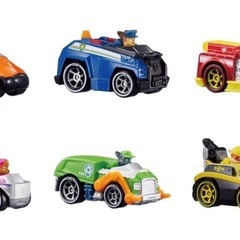 パウパトロール ダイキャストビークル　トラッカー　ギフトセット6体+3体　9体セット　の画像