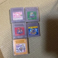 ゲームボーイソフト5点セット