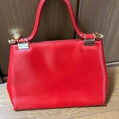 キタムラ　バッグ　赤
の画像
