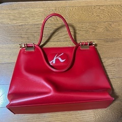 キタムラ　バッグ　赤
の画像