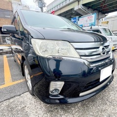 車検付き！セレナハイウェイスターVセレクションSハイブリッド　車...
