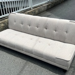 [507]￥11000(税込)ソファーベッド　グレー