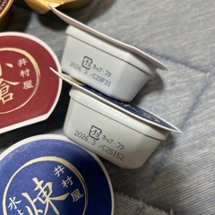 井村屋カップ水ようかん、ハチミツプリンの画像