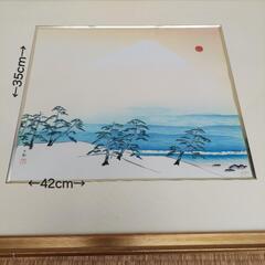横山大観  木版 の画像