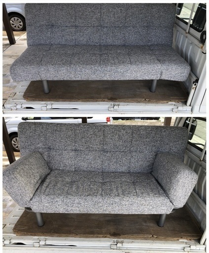 【受渡者決定済】配達可　最終値下げ　NITORI  ニトリ　ソファーベッド　シングル