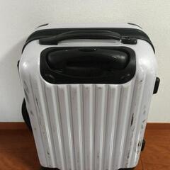 キャリーケース　②　機内持込み　ホワイト　白　スーツケース　旅行　トラベル　の画像