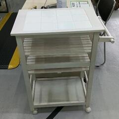0624-139 木製キッチンワゴンの画像