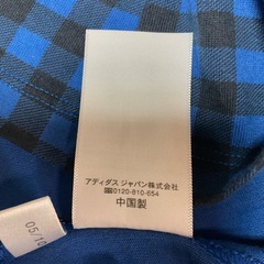 (124)adidas長袖カットソーの画像