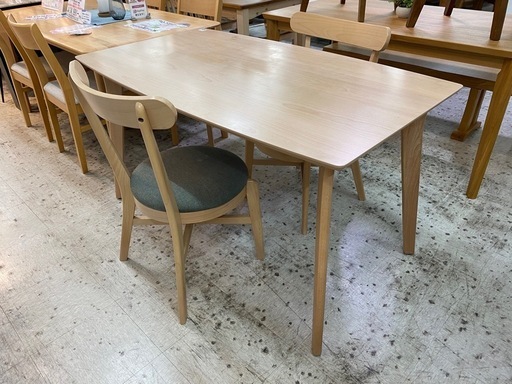 【愛品館 江戸川店 】ダイニングテーブル3点セット Tama Living（タマリビング）