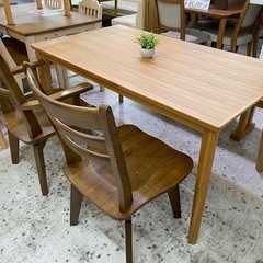 【愛品館 江戸川店 】ベンチチェア ダイニング4点セット の画像